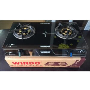 bếp gas đôi mặt kính windo PI-100