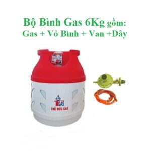 bộ bình gas 6 kg